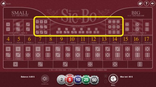 Sic Bo Macau Game Rules